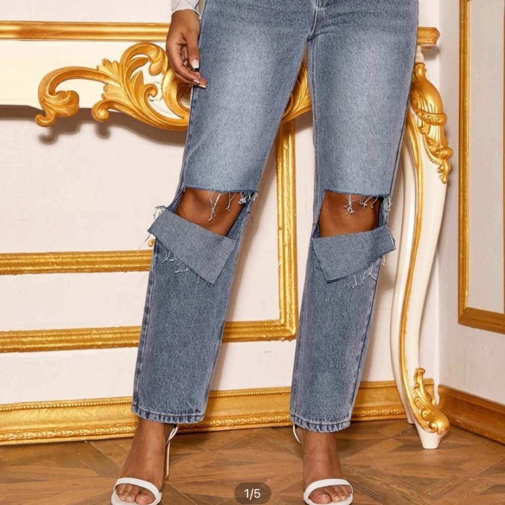 Shein ripped jeans